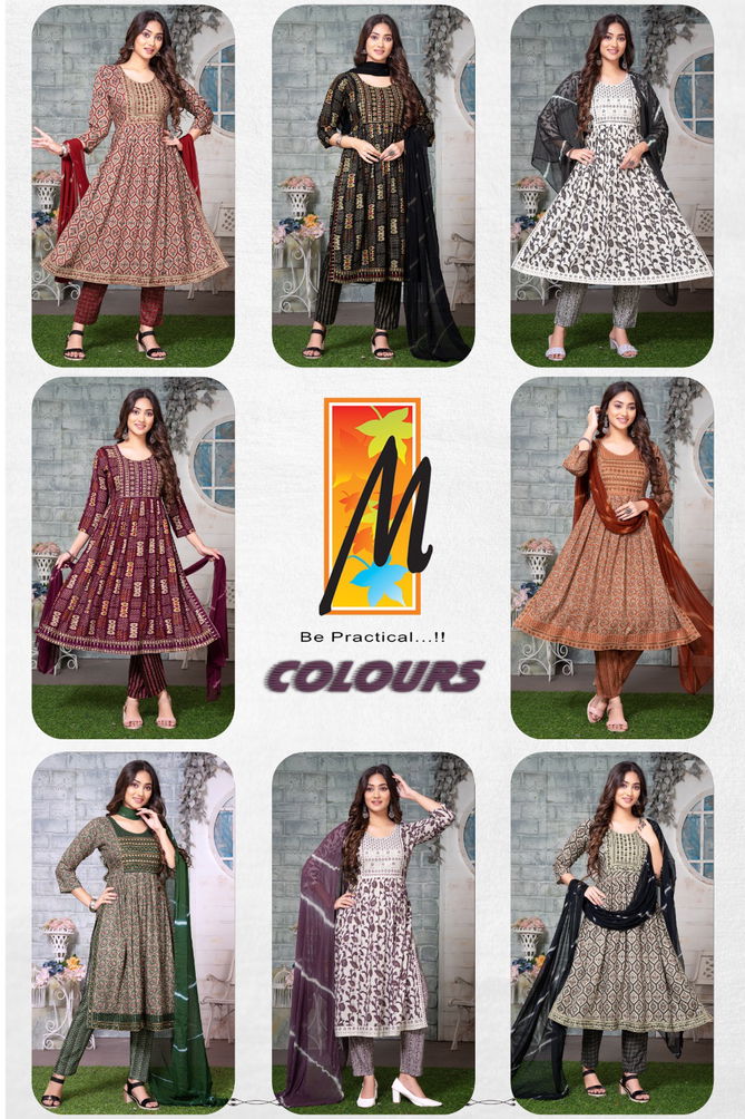 Colours By Master Designer Readymade Suits Catalog
